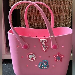 Light pink Barbie Mattel mini bogglike Eva bag